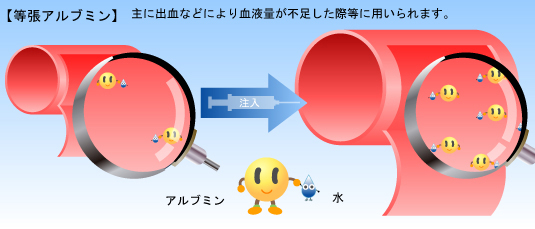 等張アルブミン